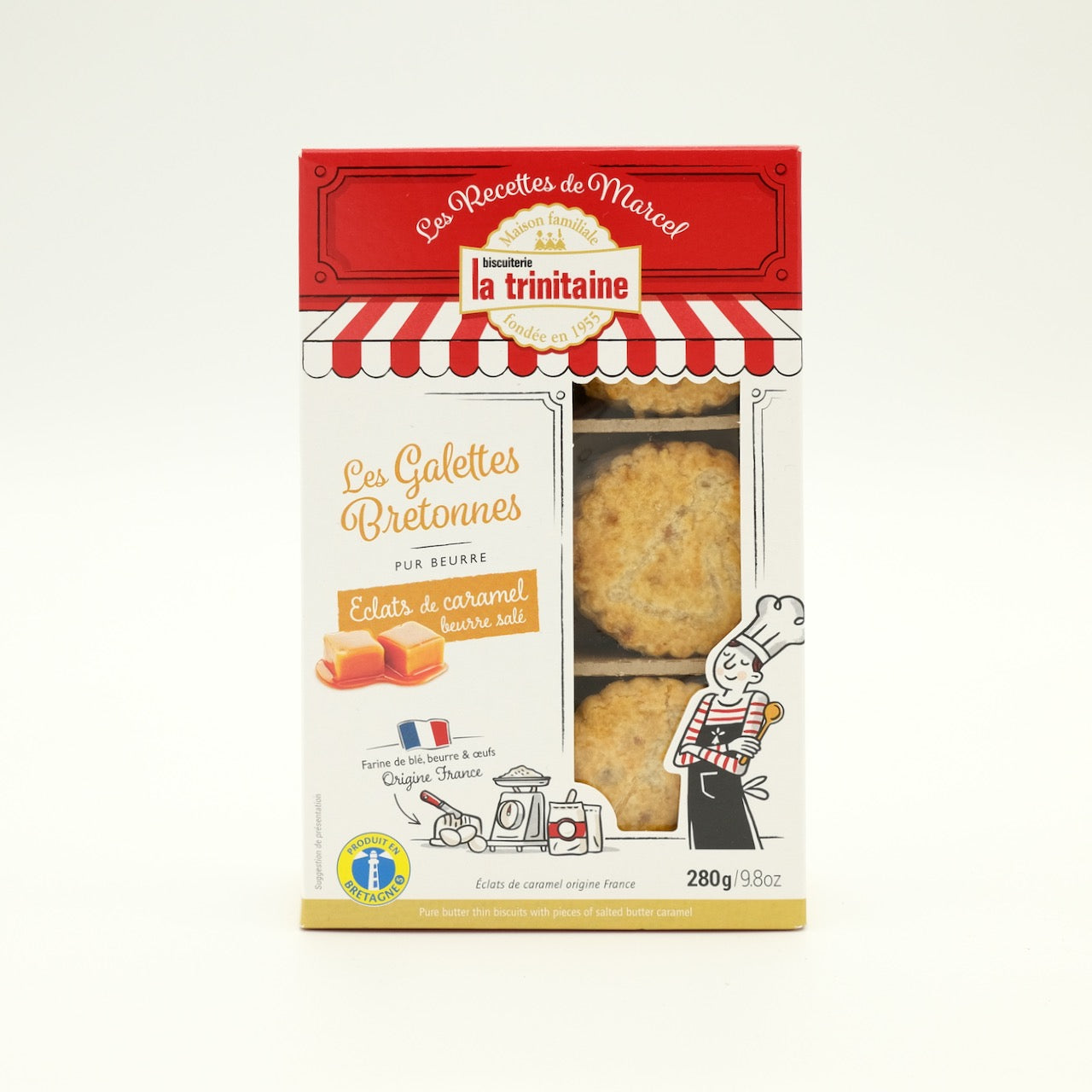 La Trinitaine Pure Butter Thin With Pieces Of Salted Caramel