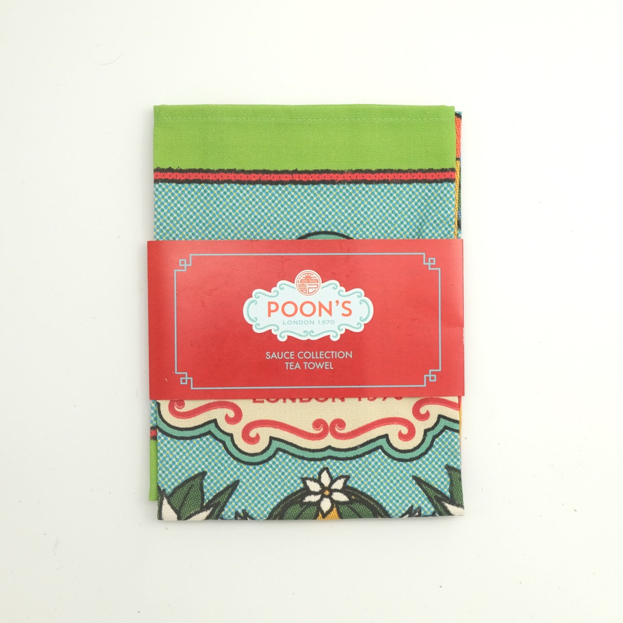 Poon's Sauce Collection Tea Towel