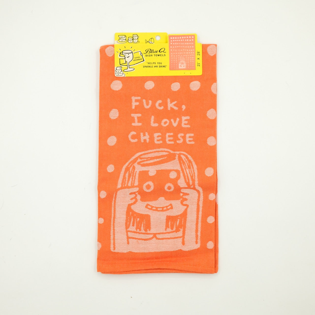 F*ck I Love Cheese Tea Towel