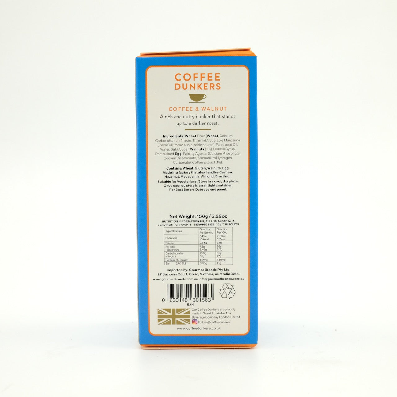 Coffee Dunkers Coffee & Walnut