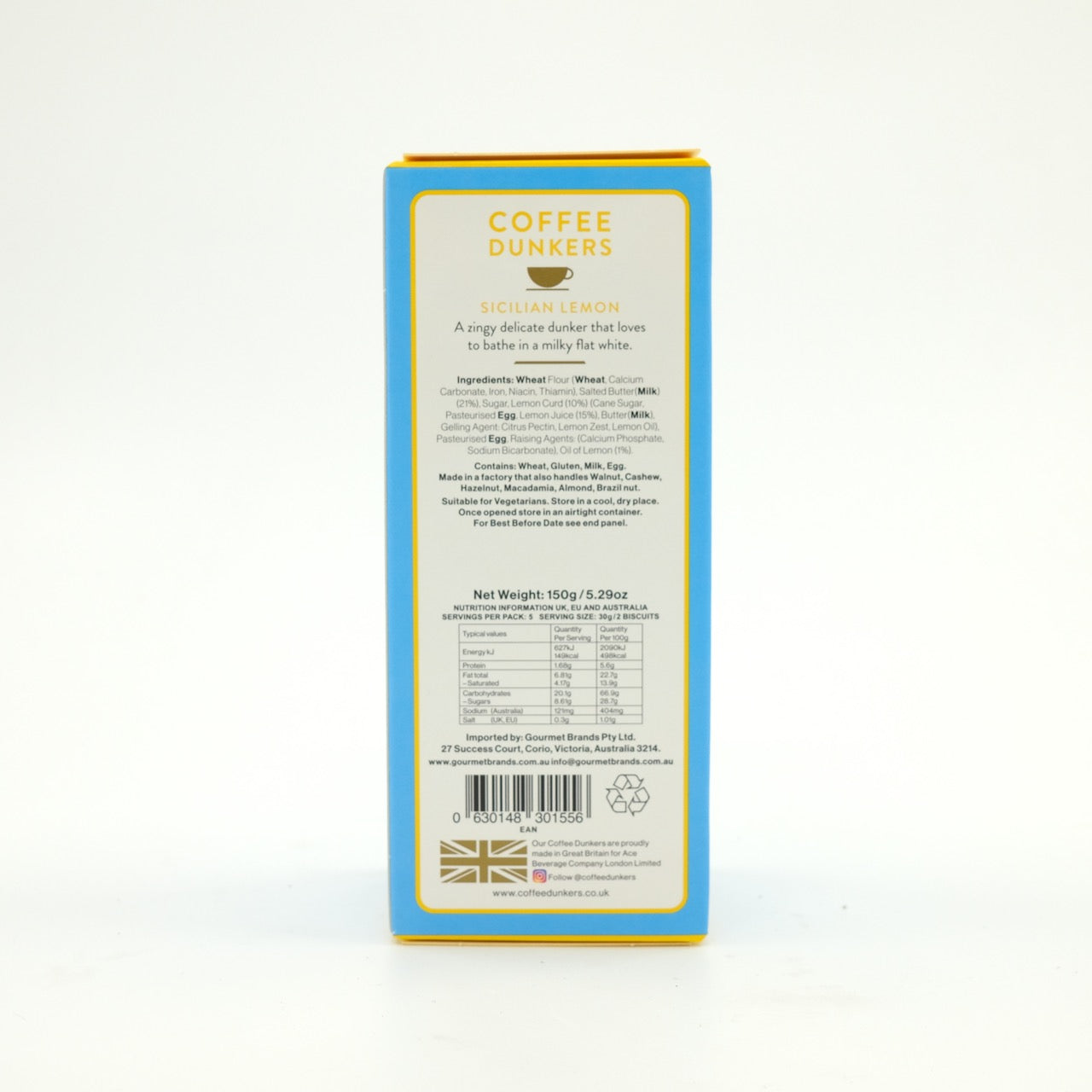 Coffee Dunkers Sicilian Lemon