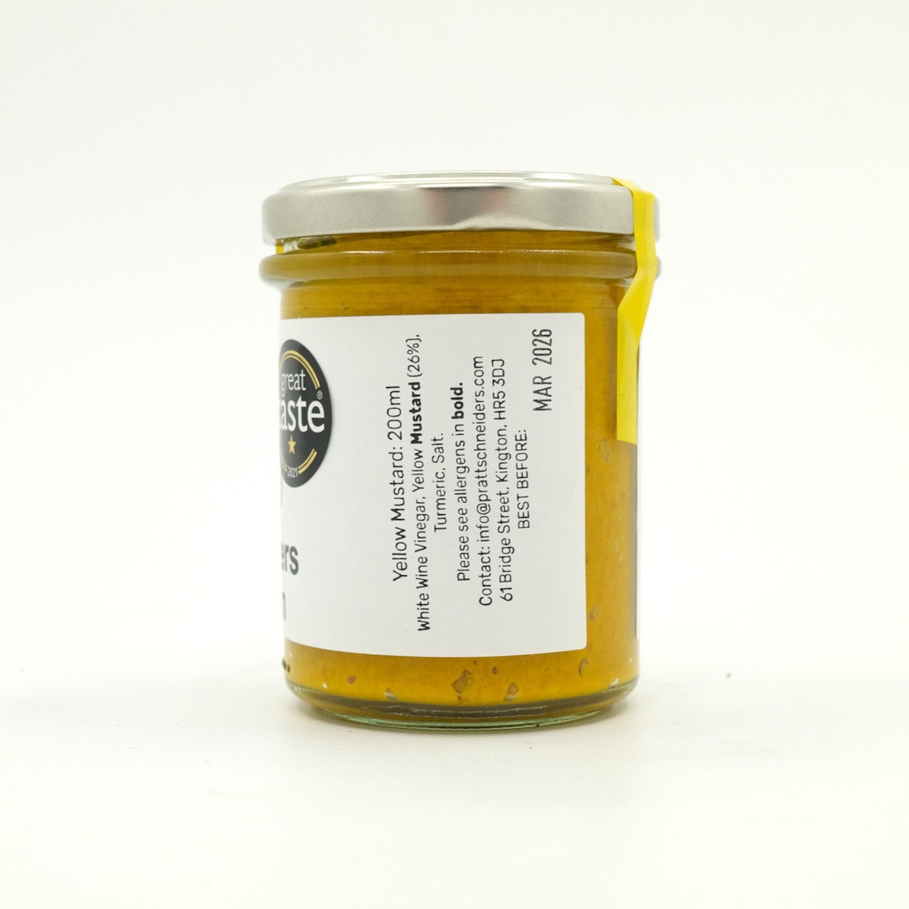Pratt Schneiders Yellow Mustard
