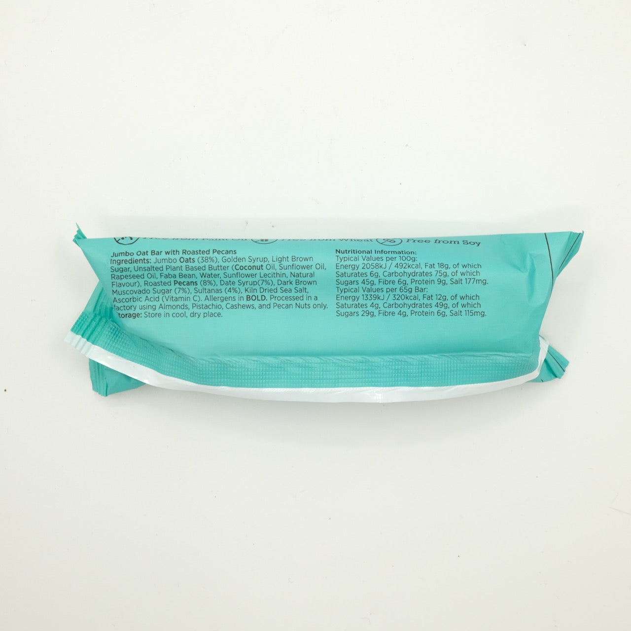 Snackjax Jumbo Oat Bar Roasted Pecans