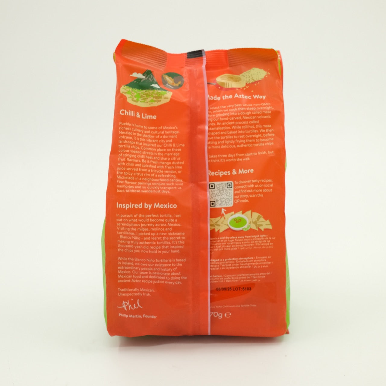 Blanco Nino Tortilla Chips - Chilli & Lime