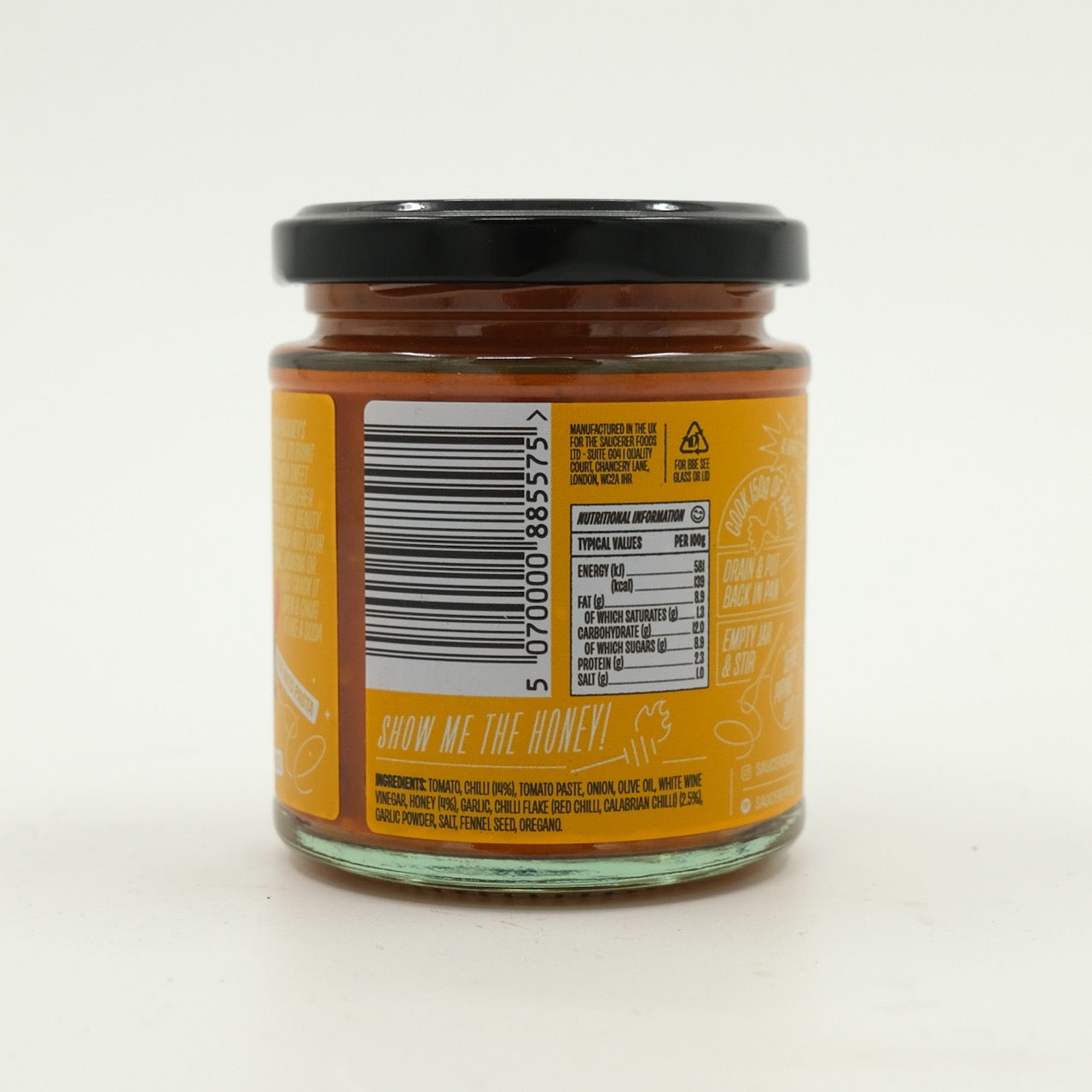Saucerer Tom's Calabrian Hot Pasta Sauce