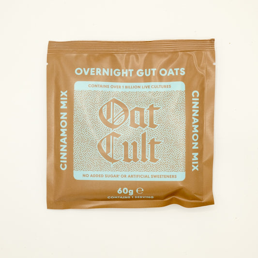 Oat Cult Overnight Gut Oats | Cinnamon Mix