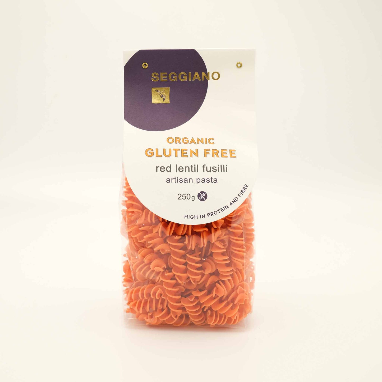 Seggiano Gluten Free Organic Red Lentil Fusilli