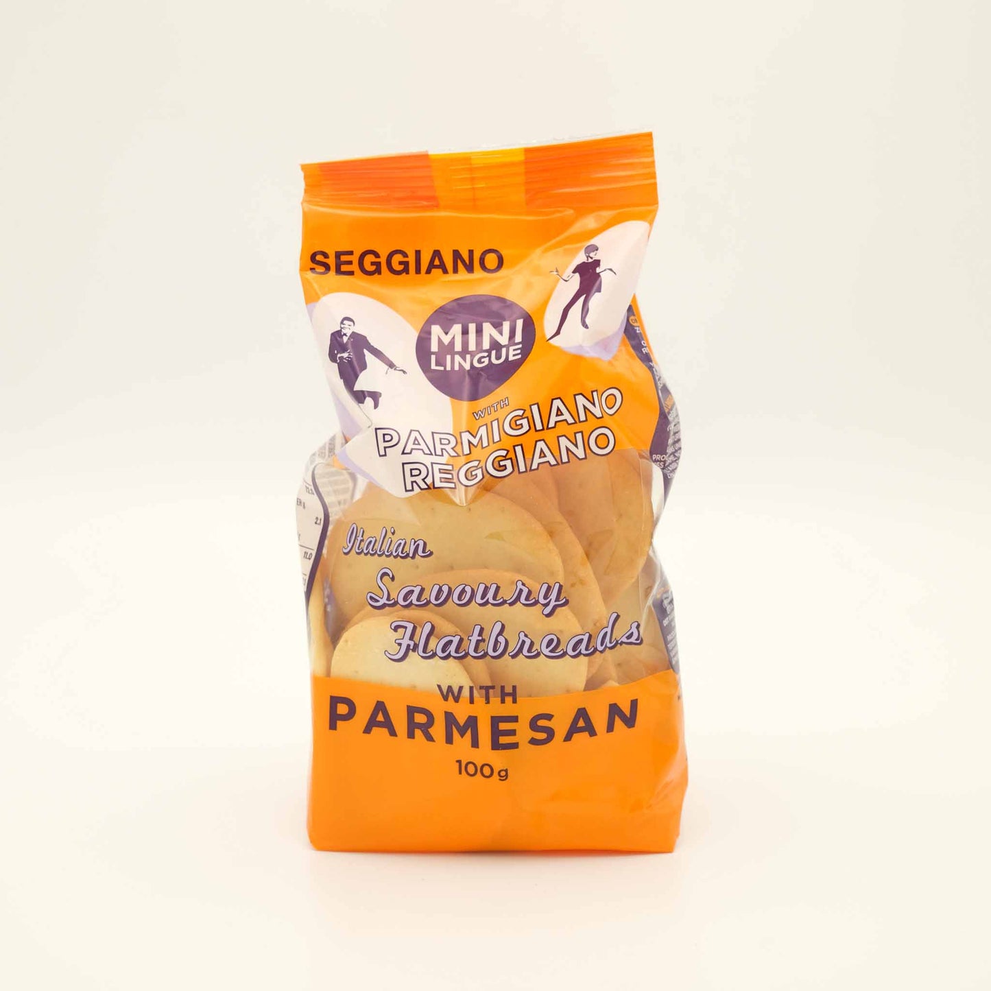 Seggiano Mini Flatbreads Parmesan