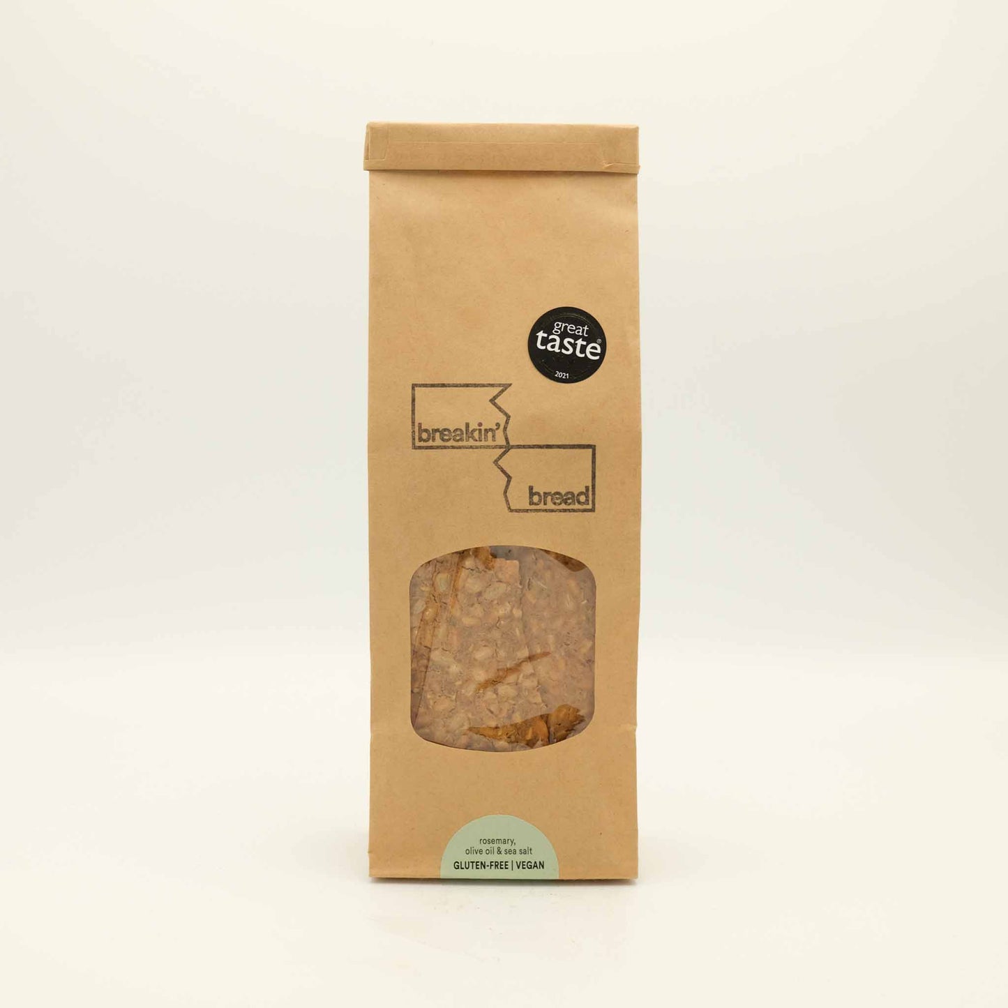 Breaking Bread Rosemary, Olive Oil & Sea Salt Crackers