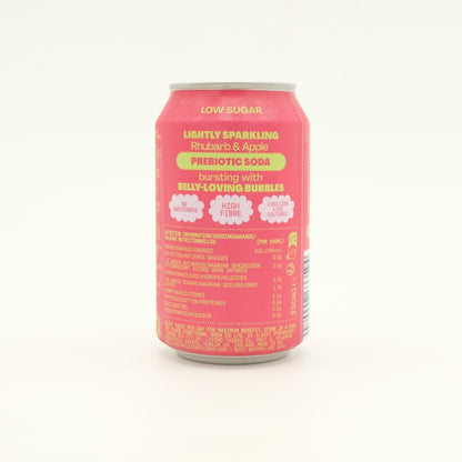 Living Things Rhubarb & Apple Prebiotic Soda