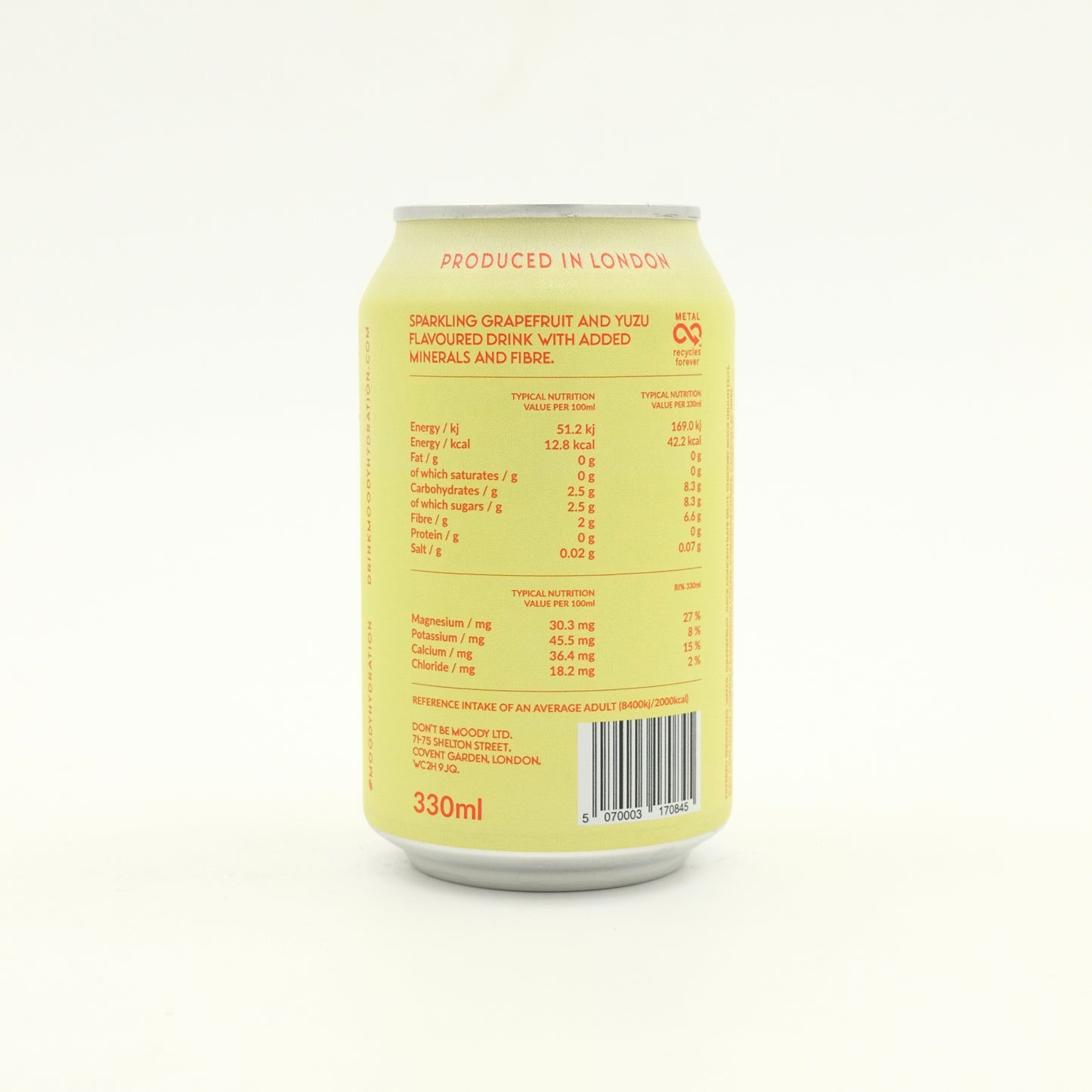 Moody Electrolyte Drink Grapefruit