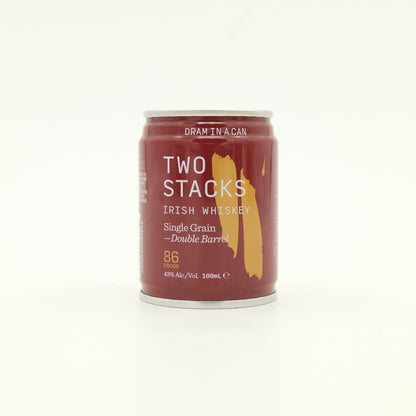 Two Stacks Single Grain Double Barrel Dram in a Can