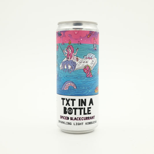 Counter Culture - Txt In A Bottle / Spiced Blackcurrant Kombucha