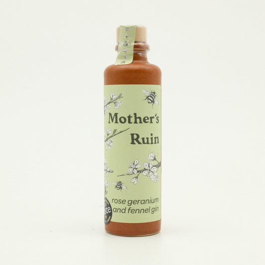 Mother's Ruin Rose Geranium & Fennel Gin