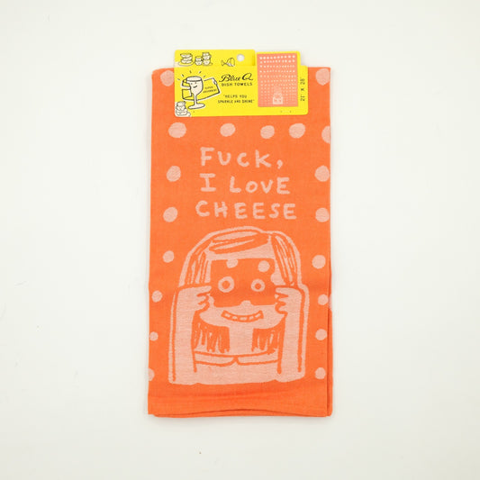 F*ck I Love Cheese Tea Towel
