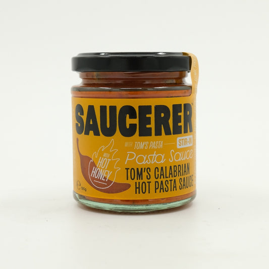 Saucerer Tom's Calabrian Hot Pasta Sauce