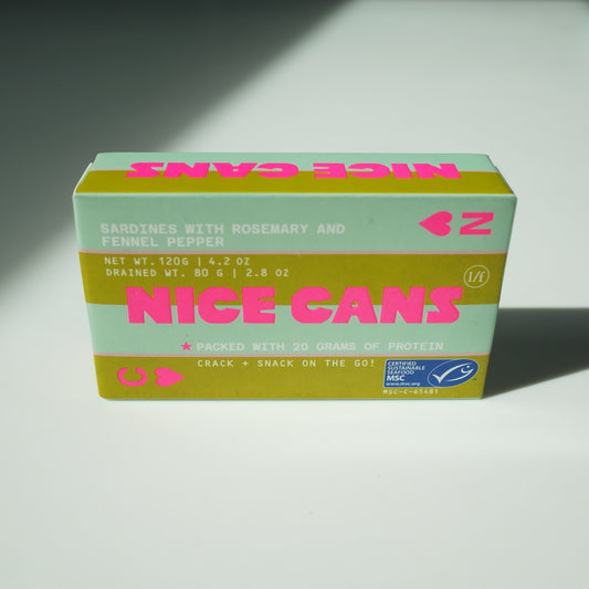 Nice Cans Rosemary & Fennel Sardines 120g