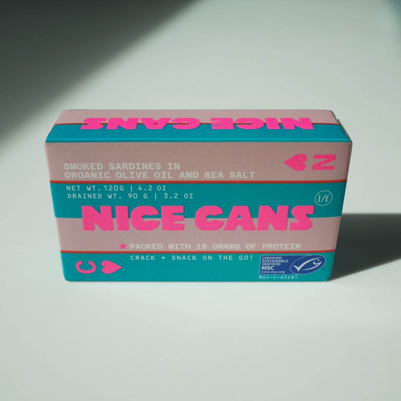 Nice Cans Smoked Sardines 120g