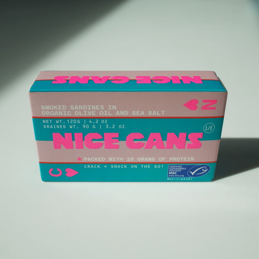 Nice Cans Smoked Sardines 120g