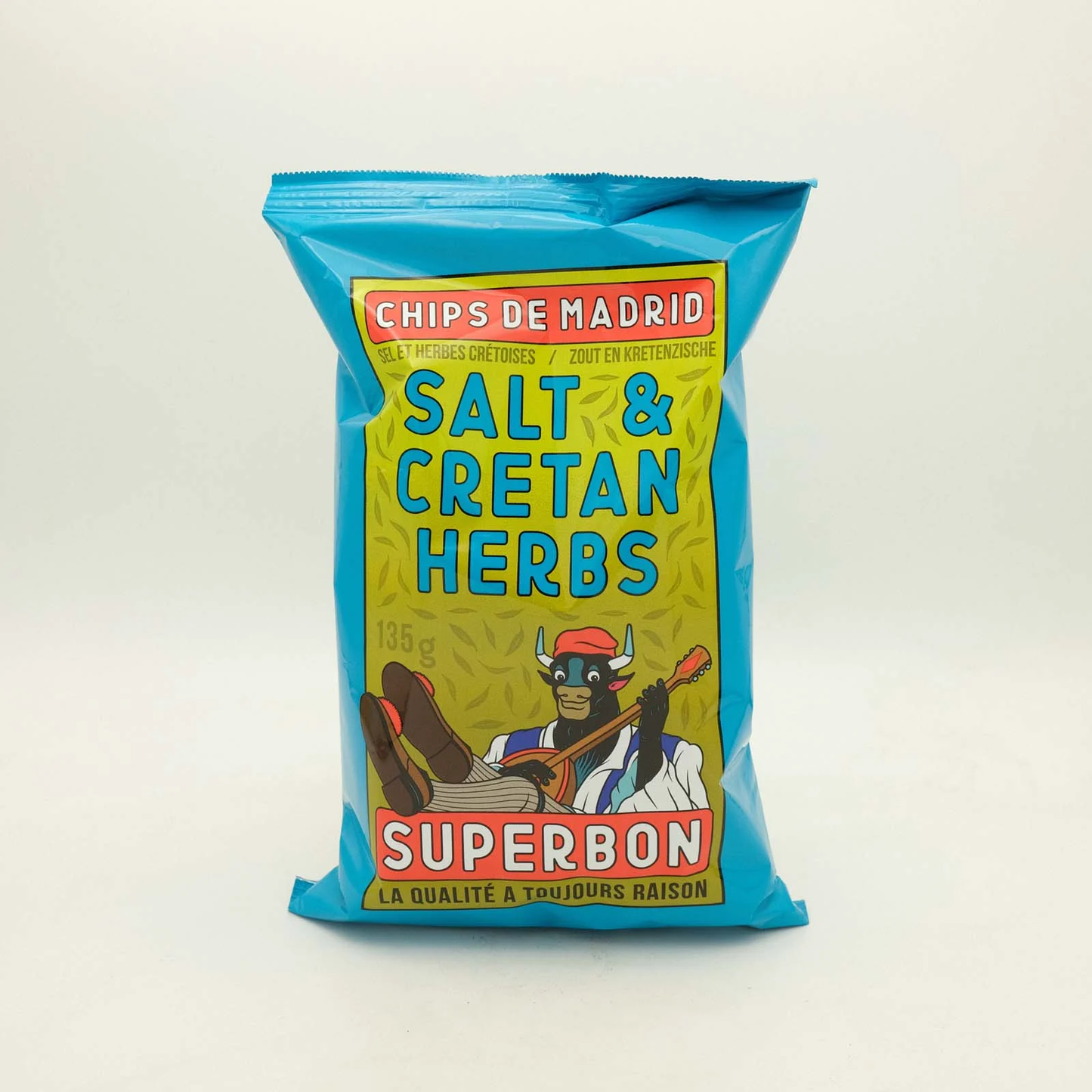 Superbon Crisps Salt & Cretan Herbs