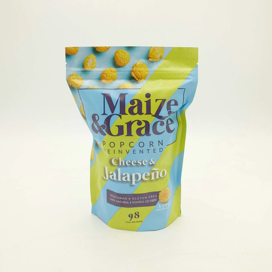 Maize & Grace Popcorn Cheese & Jalapeño